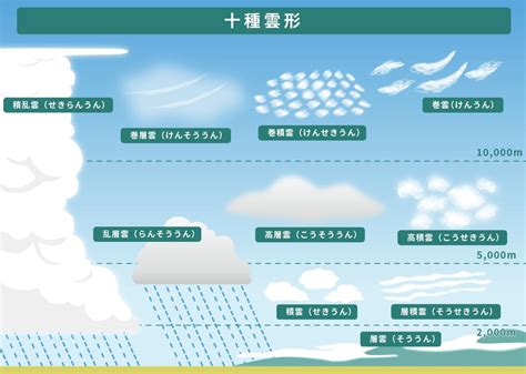 雲層種類|雲類:分類,成因分類,形態分類,高雲族,捲雲（Ci，Cirrus…